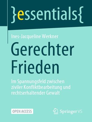 cover image of Gerechter Frieden